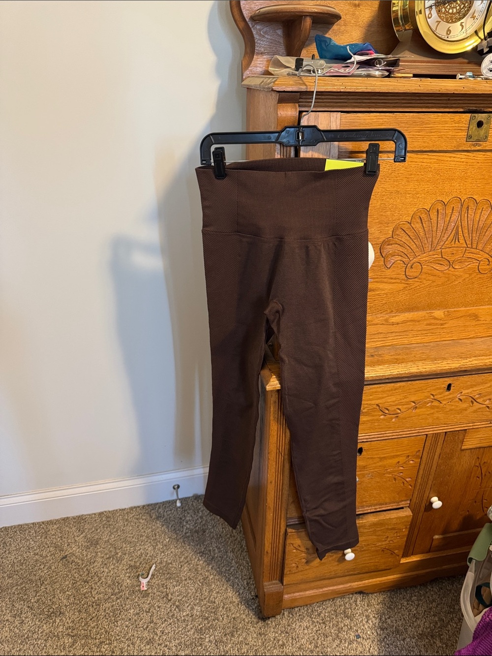 all in motion Brown High-Waist Full-Length Leggings